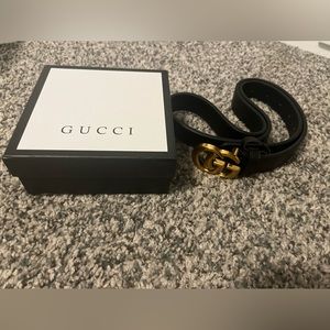 gucci belt (price reflects)